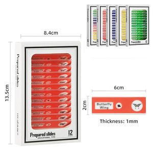 Portaobjetos de bioplástico para observar microorganismos: 48 tipos de muestras microscópicas para estudiantes de primaria. - Product Image 3