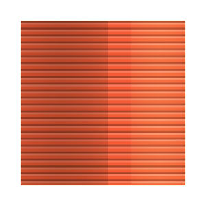 Diseño italiano Anacapri 3D Impreso PLA Taburete para exteriores Lujo Personalizado 'Juice Orange Striated'-Hecho en Italia - Product Image 6