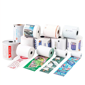 Supermarché personnalisé étiquette colorée film billet papier thermique reçu Machine imprimé caisse enregistreuse emballage étiquettes - Product Image 1