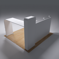 Stands d'exposition modulaires pour salons professionnels 12x10 pieds