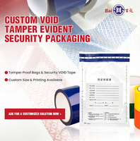 Material de Seguridad Industrial Personalizado de LDPE OEM Amarillo, Abierto, No Tóxico, Duradero, para Sello de Garantía, Protección de Marca de Electrónicos