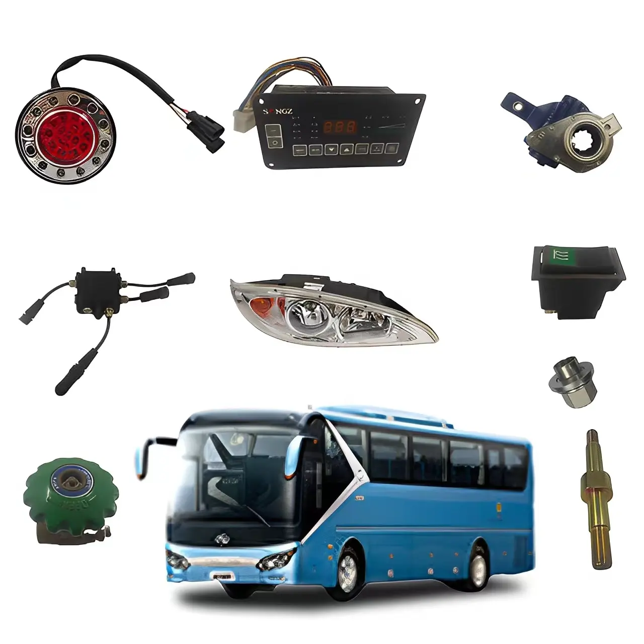 Oem Kinglong originale indicatore di direzione Golden Dragon Higer parti del Bus faro Xiamen Golden Dragon Bus Mini pezzi di ricambio