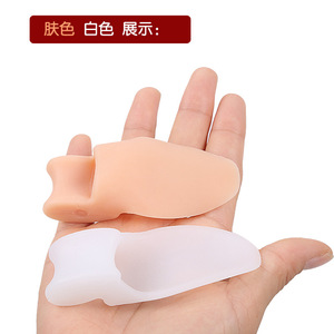 Chiffon doux Gel Orteil séparateur <span class=keywords><strong>Hallux</strong></span> <span class=keywords><strong>valgus</strong></span> correcteur <span class=keywords><strong>pour</strong></span> chaussure - Product Image 2