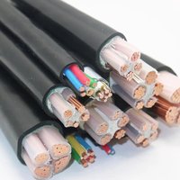 Câble d'alimentation blindé souterrain en cuivre isolé CU/XLPE/PVC/SWA 0,6/1 kV, 3 conducteurs toronnés, 25 mm², 35 mm², 120 mm², 4x120 mm², 4x35 mm²