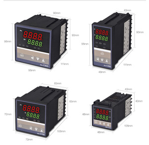 เทอร์โมสตัทควบคุมอุณหภูมิแบบดิจิตอล OEM PID พร้อมจอ LCD 220V 120V สำหรับติดตั้ง - Product Image 2