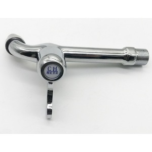 Copper Quick Opening Water Tap For <b>Washing</b> <b>Machine</b> 4 Point Zinc Alloy Industrial Design <b>Manual</b> Installation - Product Image 3