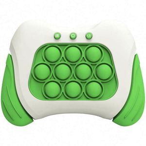 Novel Toys 2025 Retro Mini Handheld <b>Game</b> Console Quick Push <b>Game</b> Popit <b>Electronic</b> Fast Light up Squeeze Toys - Product Image 1