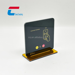 Espositore impermeabile acrilico NFC con codice QR stampa unica per la revisione di Google Map - Product Image 2