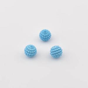 UV 투명 플라스틱 10mm 버블 껌 아크릴 수지 비즈 DIY 청키 껌 대량 보석 목걸이 느슨한 비즈 혼합 큰 구슬 목걸이 - Product Image 5