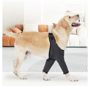 Protecteur articulaire pour animaux de compagnie, protection du genou fixe pour fracture ou handicap chez le chien, couverture postopératoire, sangle d'assistance pour pattes de chien - Product Image 2
