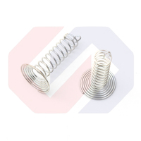 Vente en gros de bobines électroniques en acier inoxydable nickelé, à usage industriel, interrupteur à ressort tactile, clavier, micro-bouton capacitif