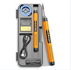 Soldador Portátil Recargable por USB, Pistola de Soldar a Batería con Elemento Calefactor PTC, Boquilla de 1.2-2.0mm para Electrónica - Product Image 1