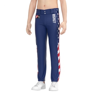 เสื้อทีมซับลิเมชั่นขายส่ง เสื้อผ้าสตรีทแวร์สั่งทำ กางเกงเบสบอลซับลิเมชั่นสำหรับเยาวชน กางเกงเบสบอลลายพรางสั่งทำ - Product Image 5