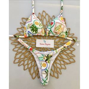 Оптовая продажа: <span class=keywords><strong>2</strong></span> шт. сексуальных бикини-стрингов, новая расцветка, купальник-стринги 2026, треугольный бразильский купальник - Product Image 3