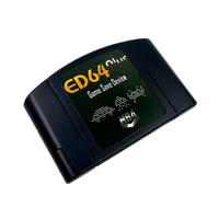 Accessoires de jeu rétro pour cartouche de jeu N64, lecteur EverDrive64 Plus, plastique ABS, s'adapte parfaitement aux jeux ED64plus