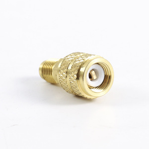 Adaptateur de charge de réfrigérant Changqiang R22 R410, filetage mâle en laiton vers connecteur impérial femelle pour pièces de climatiseur - Product Image 2