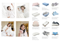 Oreiller Ergonomique Premium pour Couples en Mousse à Mémoire de Forme – Soutien Corporel et Soin du Corps – Oreiller de Sommeil en Mousse à Mémoire de Forme