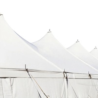 Bâche en toile de tente robuste enduite de PVC tissé, imperméable, pour abris industriels et solutions de camping