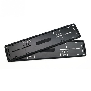 Cadre de plaque d'immatriculation en silicone personnalisé, vente en gros d'usine, support de plaque en silicone de norme européenne - Product Image 5