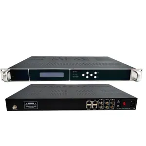 DMB-5100E Digital DVBT Modulator IP to RF Converter 24 in 1 IP Qam Modulator IP