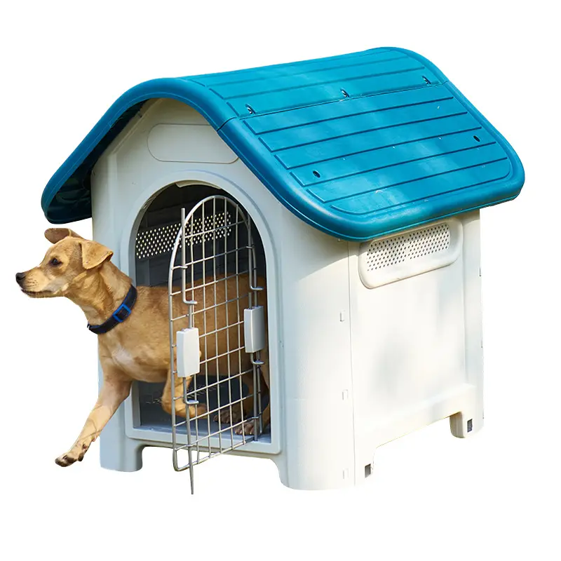 Hoge Standaard Pp Materiaal Plastic Hond Huis Vakmanschap Huisdier Huis Voor Hond