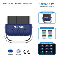 Escáner OBD2 Inalámbrico Bluetooth Dual VIECAR DA200, Analizador de Motor, Lector de Códigos, Herramienta de Diagnóstico en Inglés, Universal para Todos los Autos