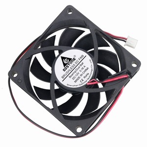 Gdstime Gda7015 70X70X15Mm Bóng Mang <span class=keywords><strong>70Mm</strong></span> DC 5V 12V 24V DC <span class=keywords><strong>CPU</strong></span> Không Chổi Than Trục Lưu Lượng Không Khí Quạt Làm Mát - Product Image 4