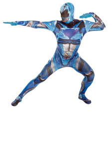 Costume de cosplay Power <span class=keywords><strong>Rangers</strong></span>, combinaison d'anime pour adulte, costume de jeu de rôle pour Halloween - Product Image 2