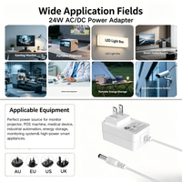 Adaptador de Corriente CA/CC MYIXI de 2 Pines, Entrada 100-240V, Salida 6V 4A, 12V 2A, 14.5V 1.65A, 19V 1.2A, Conector para TV, 3m, PC ABS, Certificado CE