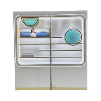 Présentoirs de vente au détail en bois et en métal de haute qualité pour magasin de lunettes Vitrines de qualité supérieure Meubles YIZHAN YZ-45