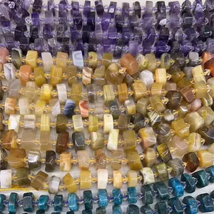 Natural Stone 15mm Semi-Precious Stone Beads Natural Gemstone Beads High Quality For Jewelry Making
