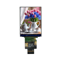 وحدات شاشة LCD TFT مقاس 2.0 بوصة من المصنع، مع شريحة IC ST7789T3، دقة IPS 240×320، واجهة MIPI ثنائية المسار، سطوع 190 شمعة/م2، ضمان لمدة سنة