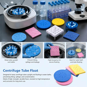 Degao Acid and Alkali Resistant Centrifuge <b>Tube</b> Float Board with Multiple Hole Sizes for Efficient and Even Sample <b>Heating</b> - Product Image 2