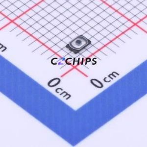 1TS026A-2200-0553-CT Tactile Switch SMD,1.6x2.6mm Switch Single Pole Single Throw Round Button 2.2N Vertical Mount - Product Image 1
