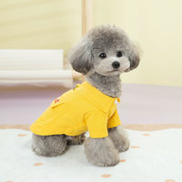 Veste Chemise Décontractée en Polyester Imprimé Coloré en Denim Moderne pour Chien – Collection Printemps-Été
