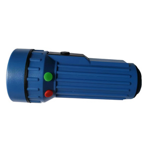 Lampe torche multifonctionnelle à signalisation, lumière LED rouge, jaune, blanche, randonnée, recherche, patrouille quotidienne des grottes, fonctionne sur piles - Product Image 5