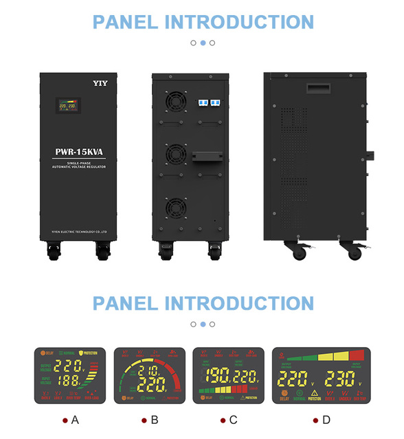 YIYEN Input 150-250V Wall Mounted TND Automic Voltage Stabilizer