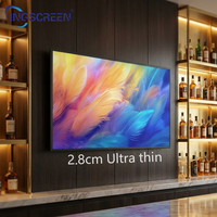 Pantalla Digital Inteligente Android INGSCREEN con CPU de Cuatro Núcleos, Pantalla Publicitaria de Pared con Gestión Remota de Contenido