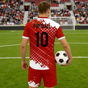 Maillots de football personnalisés avec logo et nom imprimés, respirants, uniformes de football, vêtements de sport, maillots de football - Product Image 3