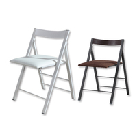 Fengdong — meuble en cuir confortable, chaise empilable blanche, idéale pour la salle à manger, pour les appartements, nouvelle collection