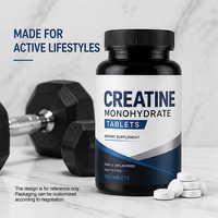 Creatine Monohydraat Tabletten |   3-5g per dag, 1100-1300 mg per tablet |   Sportvoedingssupplementen Private Label OEM ODM