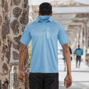เสื้อโปโลแขนสั้นลายร็อคน้ำแข็งสำหรับผู้ชาย, เสื้อยืดยุทธวิธีสไตล์ทางการขนาดพลัสไซส์ - Product Image 2