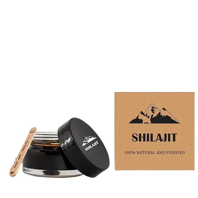 Sức Khỏe Bổ sung tinh khiết Himalaya shilajit nhựa mềm Ayurvedic Fulvic axit shilajit sản phẩm 60 gram