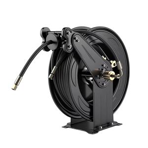 Carretel de Mangueira Elétrico Retrátil 1/2 1/4 3/4 1 polegada para Lavadora de Alta Pressão, Combustível Automotivo, Graxa e Ar, em Aço Inoxidável - Product Image 1