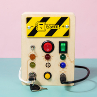 Venta caliente niños interruptor tablero ocupado juguete Color cognición aprendizaje educativo temprano autismo sensorial juguetes para niños niñas