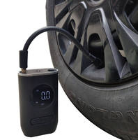 Compresseur d'air portable sans fil 12V NCFKOS avec manomètre numérique, arrêt automatique ABS, moniteur de pression des pneus, gonfleur 2000mAh