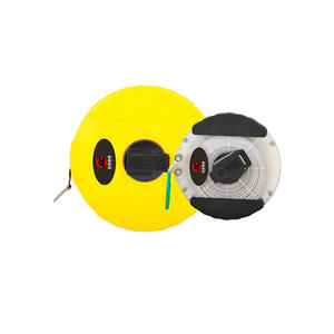 Cinta Métrica Redonda Songchuang de 50 Pies con Hoja de Fibra de Vidrio, Retorno Automático, Uso en Ingeniería Métrica - Product Image 3