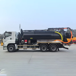 Camion ISUZU 20m3 per Aspirazione e Pulizia di Acque Reflue e Feci, Trasmissione Manuale Diesel, Aspiratore per Fosse Settiche in Vendita - Product Image 5