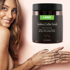 Oem nhãn hiệu riêng giữ ẩm tẩy tế bào chết loại bỏ da chết làm trắng hữu cơ cà phê tự nhiên cơ thể chà - Product Image 2