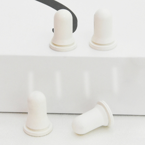 Hot selling18mm Trắng Silicone cao su teat Nitrile cao su bóng đèn cho tinh dầu ống nhỏ giọt - Product Image 4